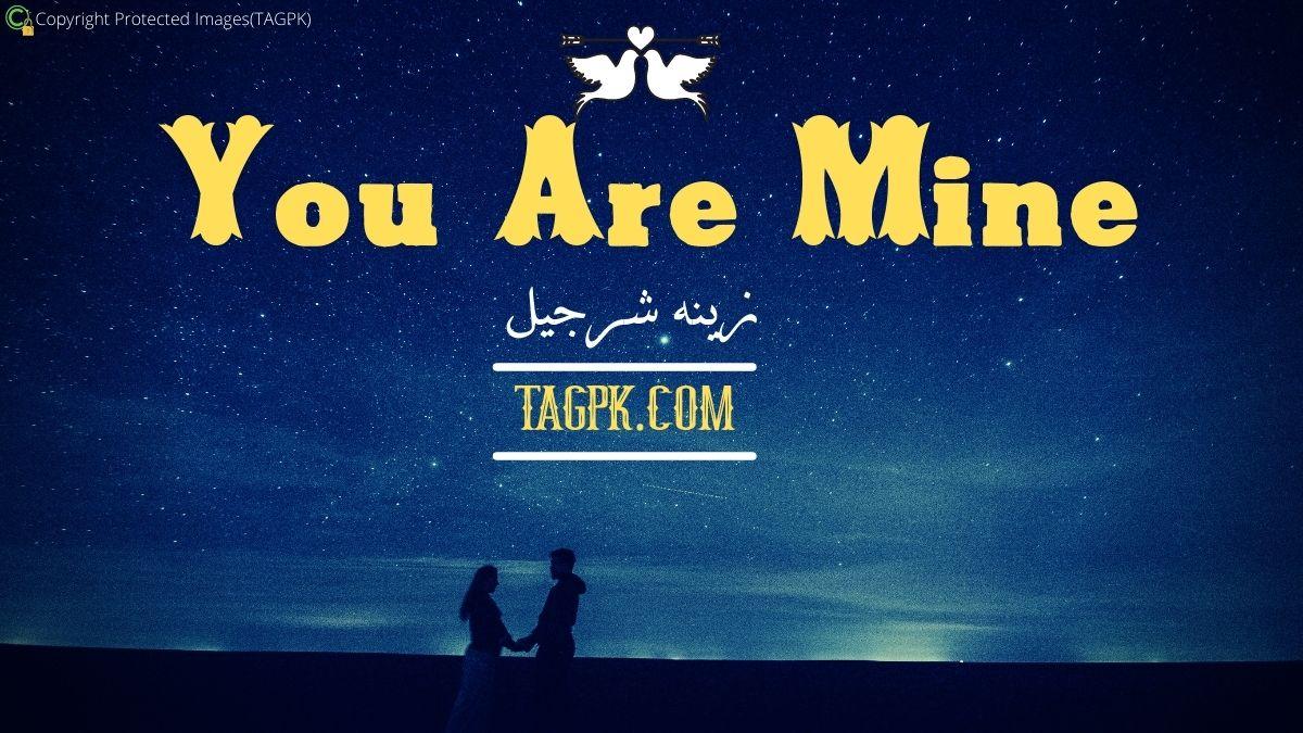 You Are Mine By Zeenia Sharjeel Complete Novel Download